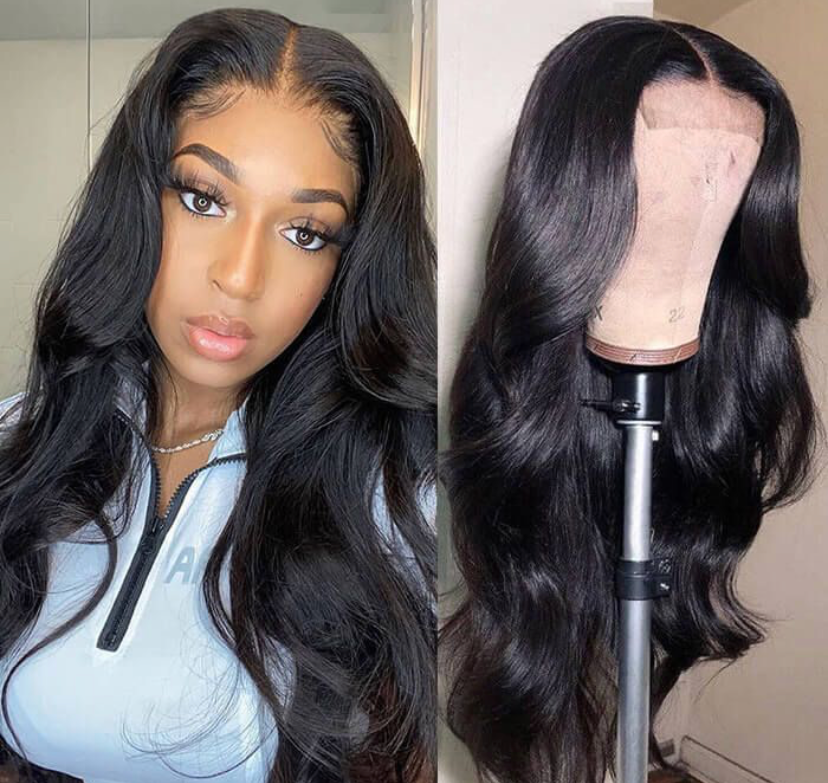 4x4 Body Wave Lace Wig, Closure Wig