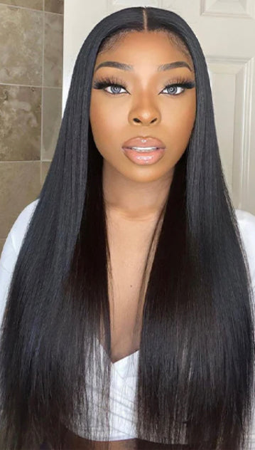 4x4 HD Transparent Human Lace Wig